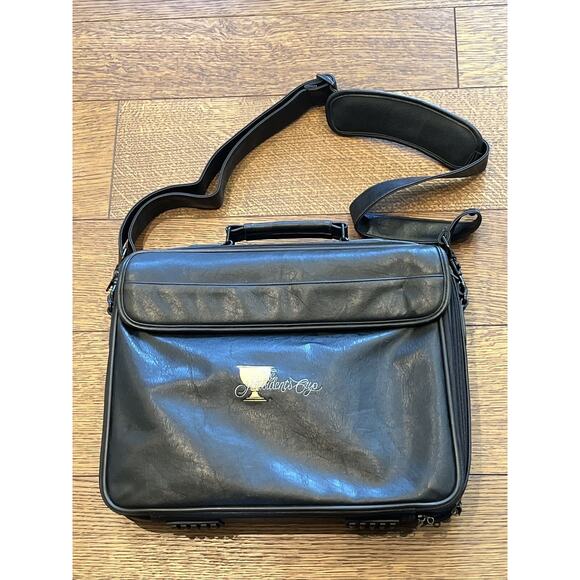 Presidents Cup Other - Vintage Presidents Cup Golf Travel Luggage Leather Laptop PGA Computer Bag (D)